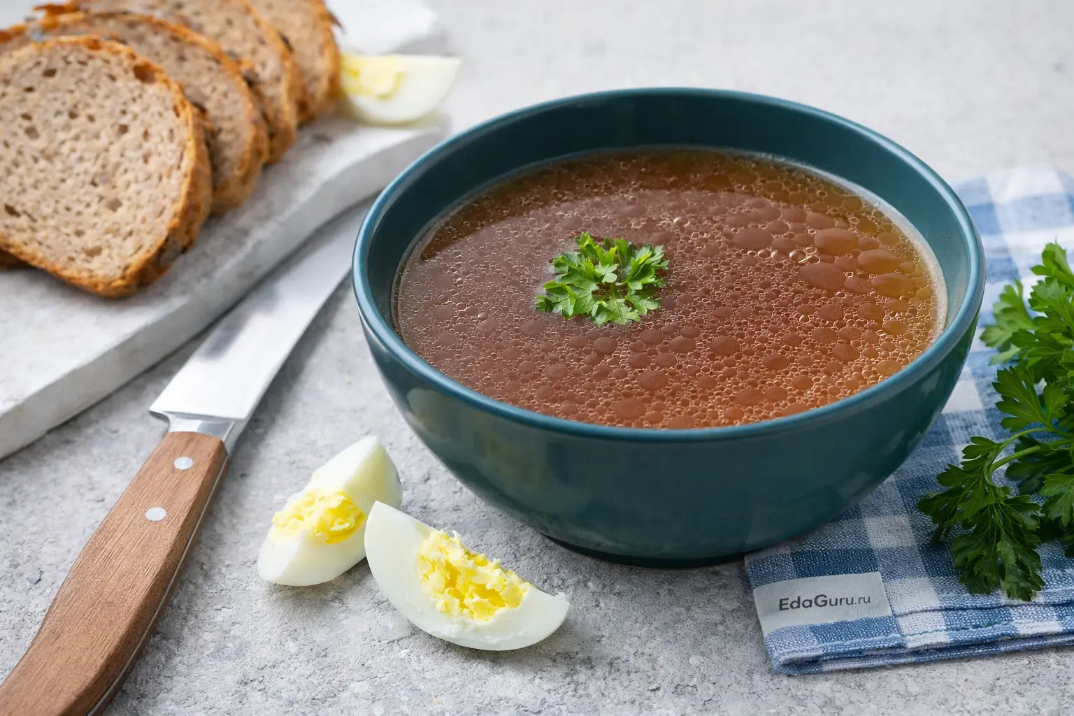 Бульон из голяшки