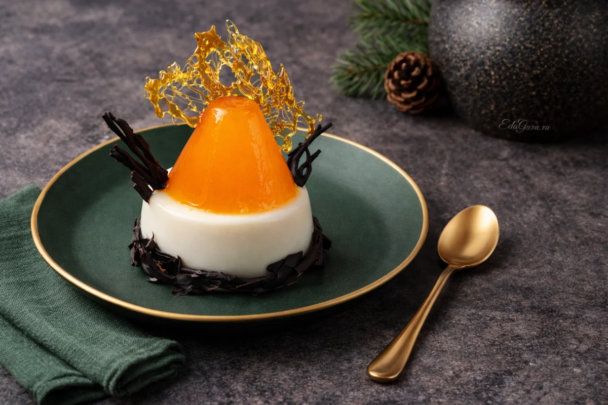 Десерт «Хвойный мандарин»