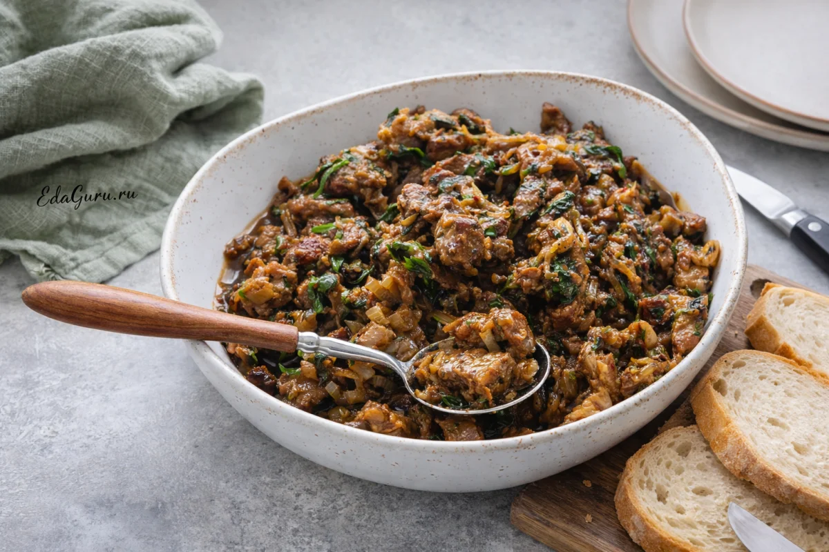 Каурма из свинины по-грузински