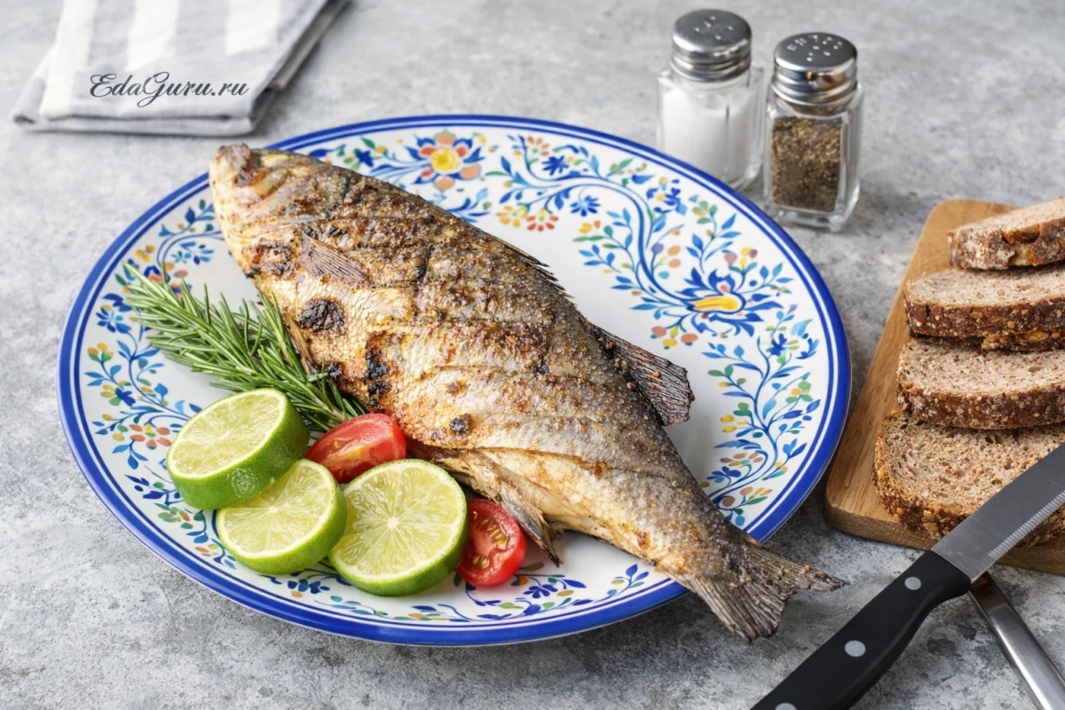 Рыба в тайском маринаде на гриле