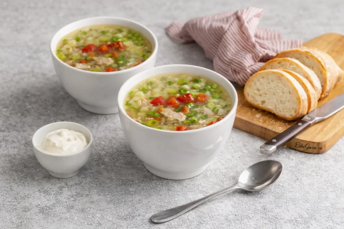 Щи со свининой