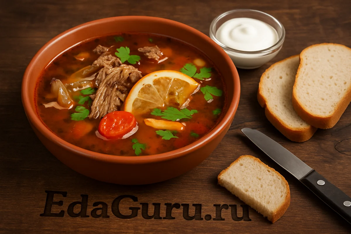 Солянка по-татарски