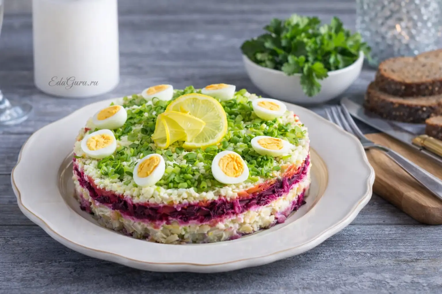 Новогодняя селедка под шубой