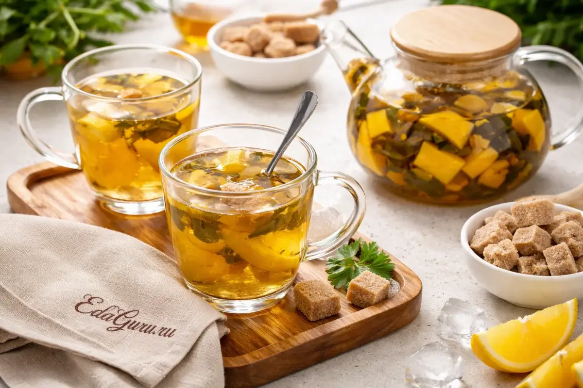 Чай с манго
