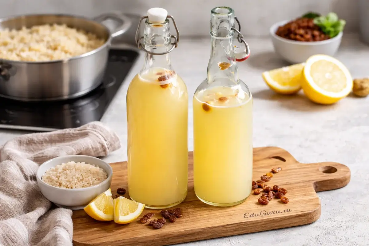 Лимонный квас