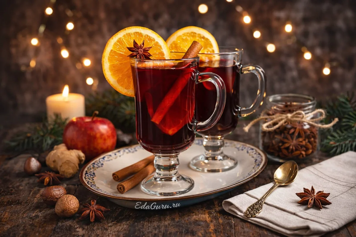 Апельсиновый глинтвейн
