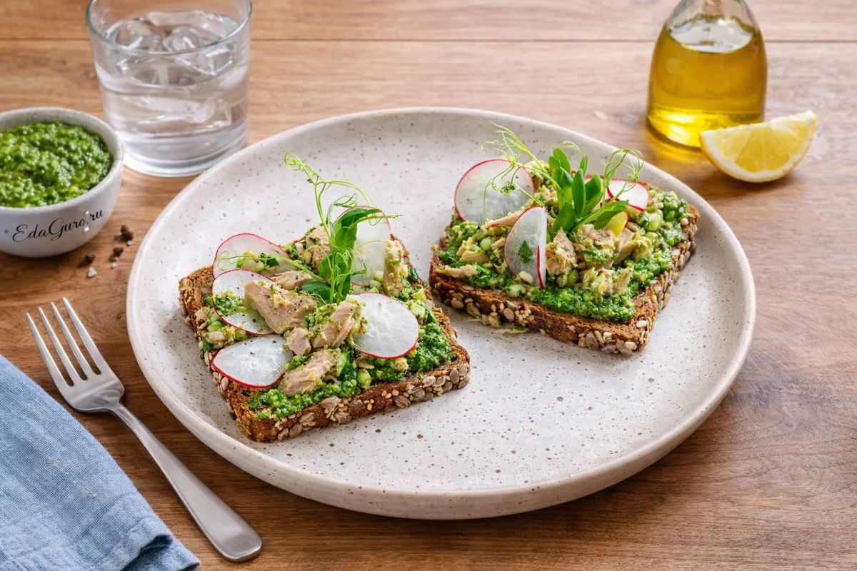 Бутерброд с тунцом
