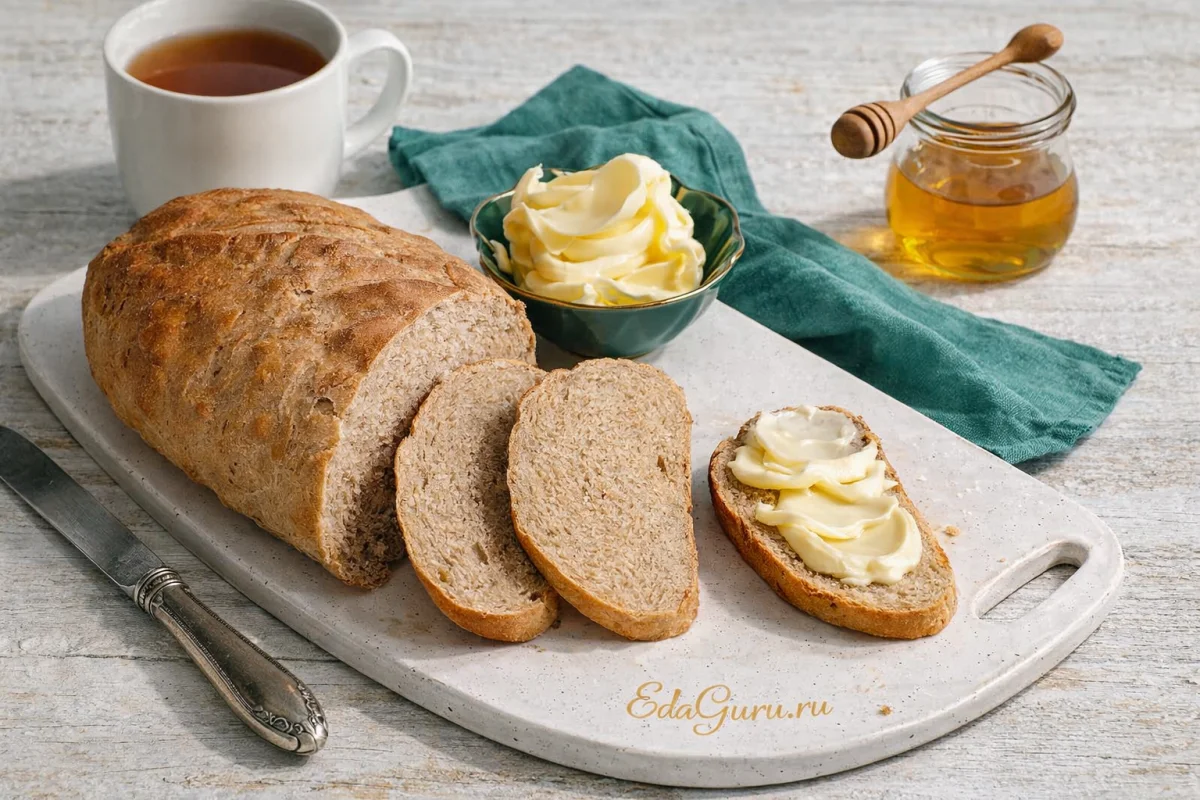 Хлеб из цельнозерновой пшеничной муки