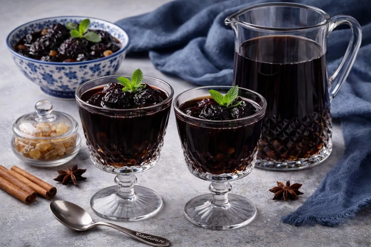 Компот с черносливом