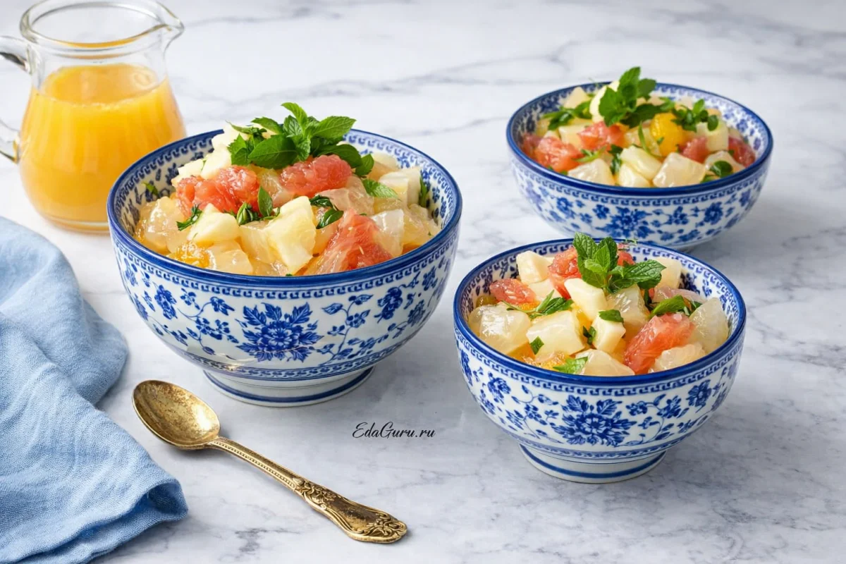 Фруктовый десерт