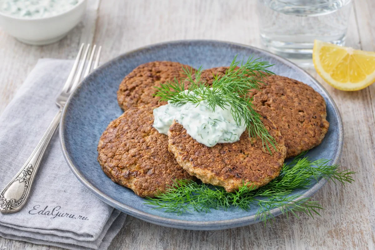 Оладьи из печени