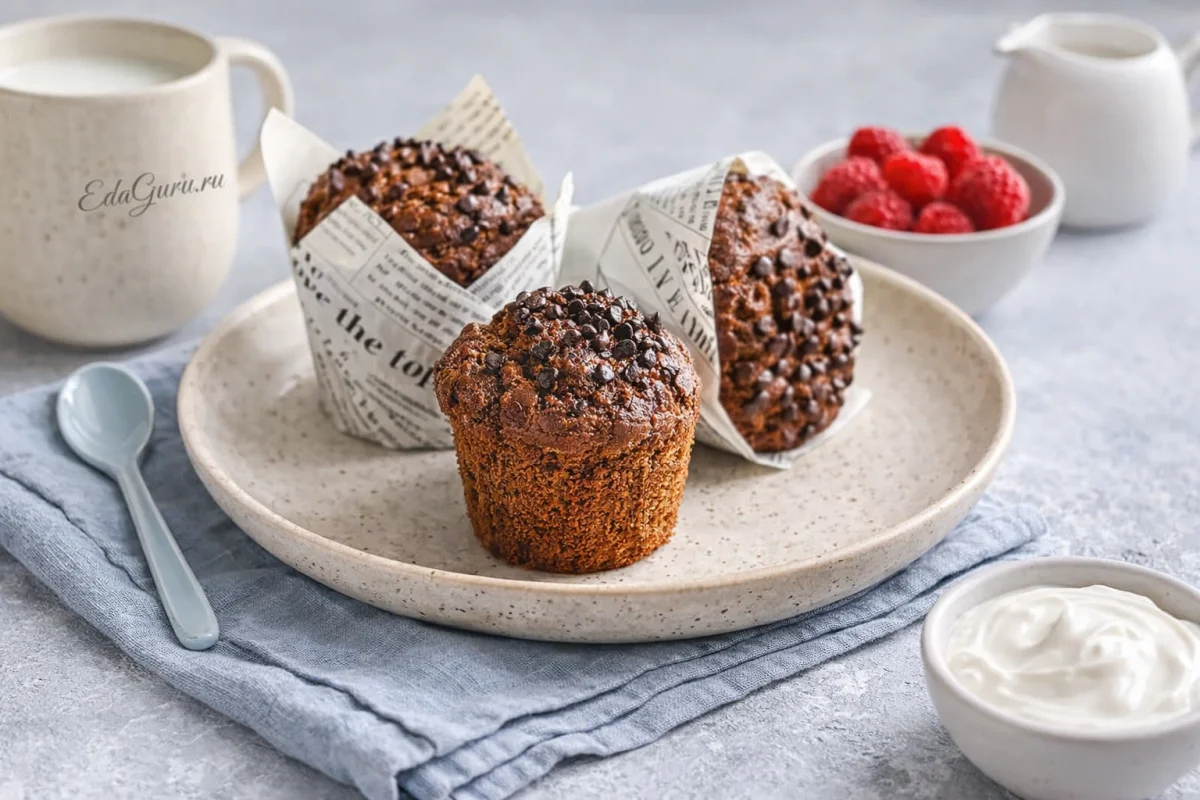 Шоколадные маффины