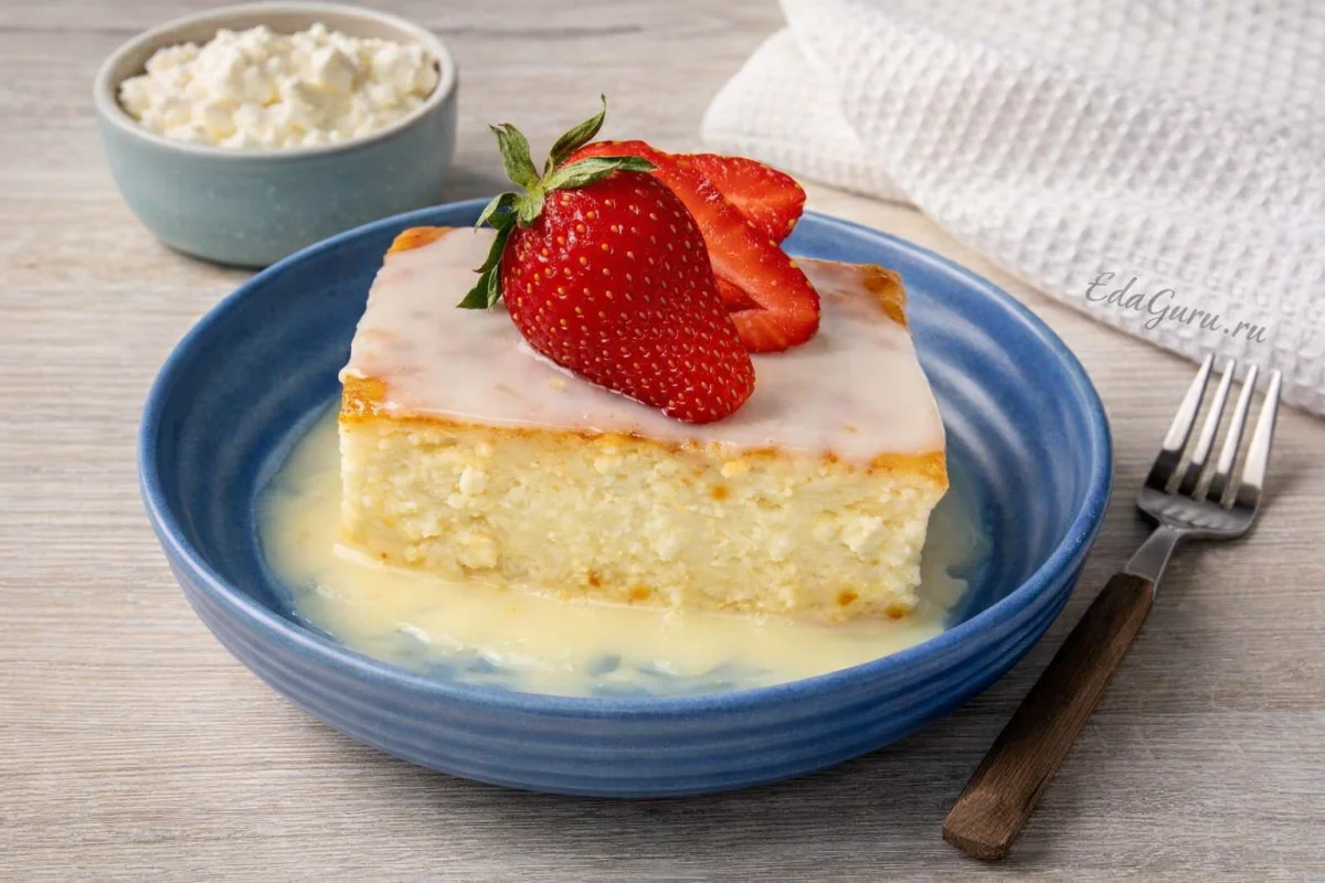 Творожная запеканка ПП