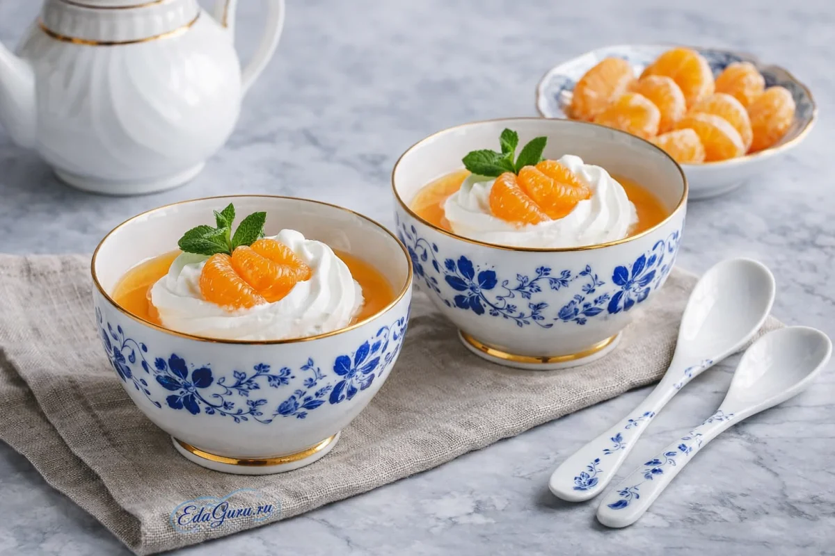 Мандариновое желе