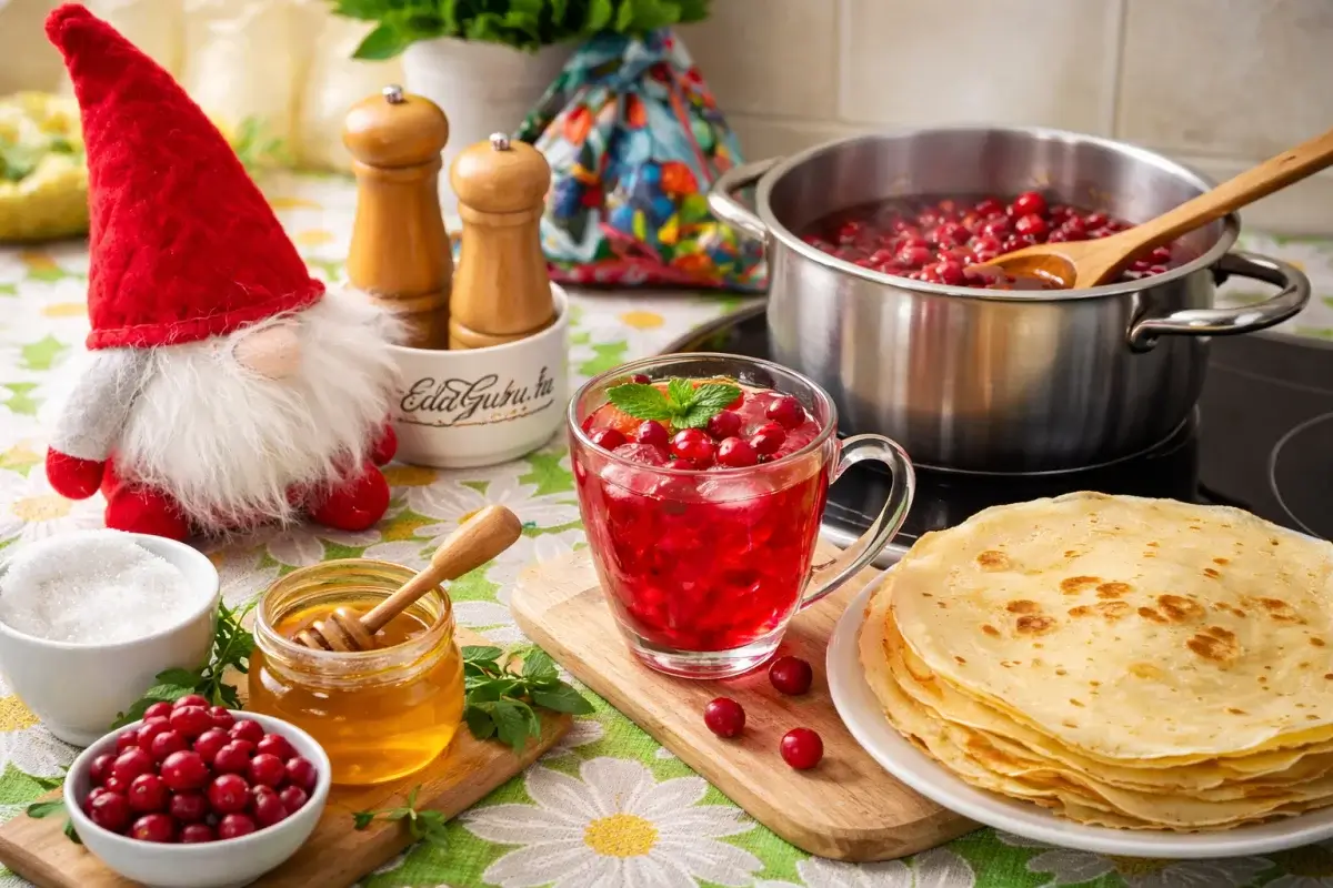 Клюквенный морс