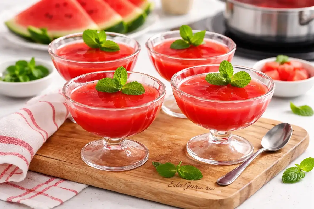 Желе из арбуза