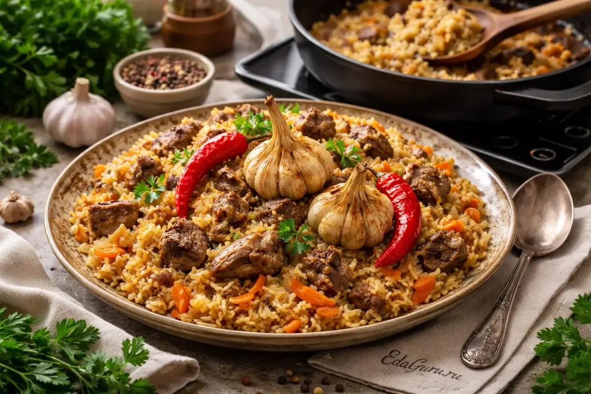 Плов из баранины