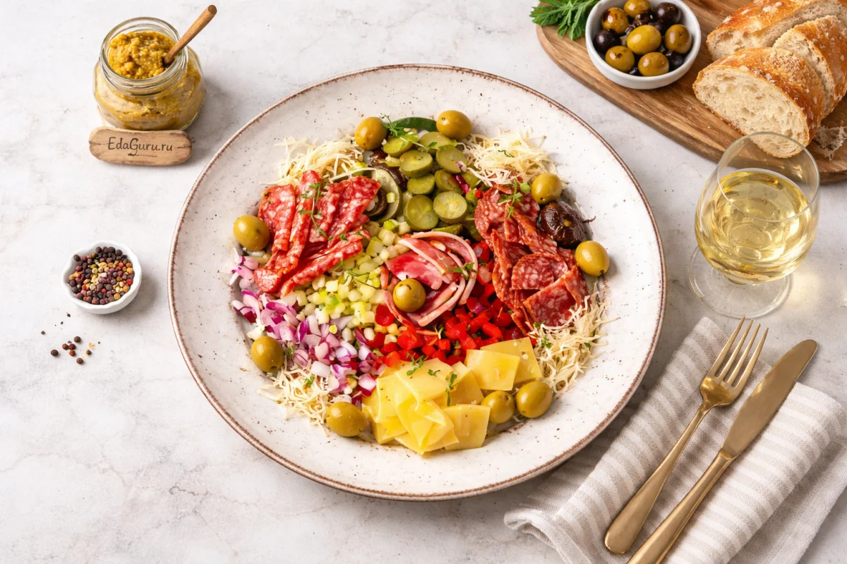 Салат "Мясное ассорти"