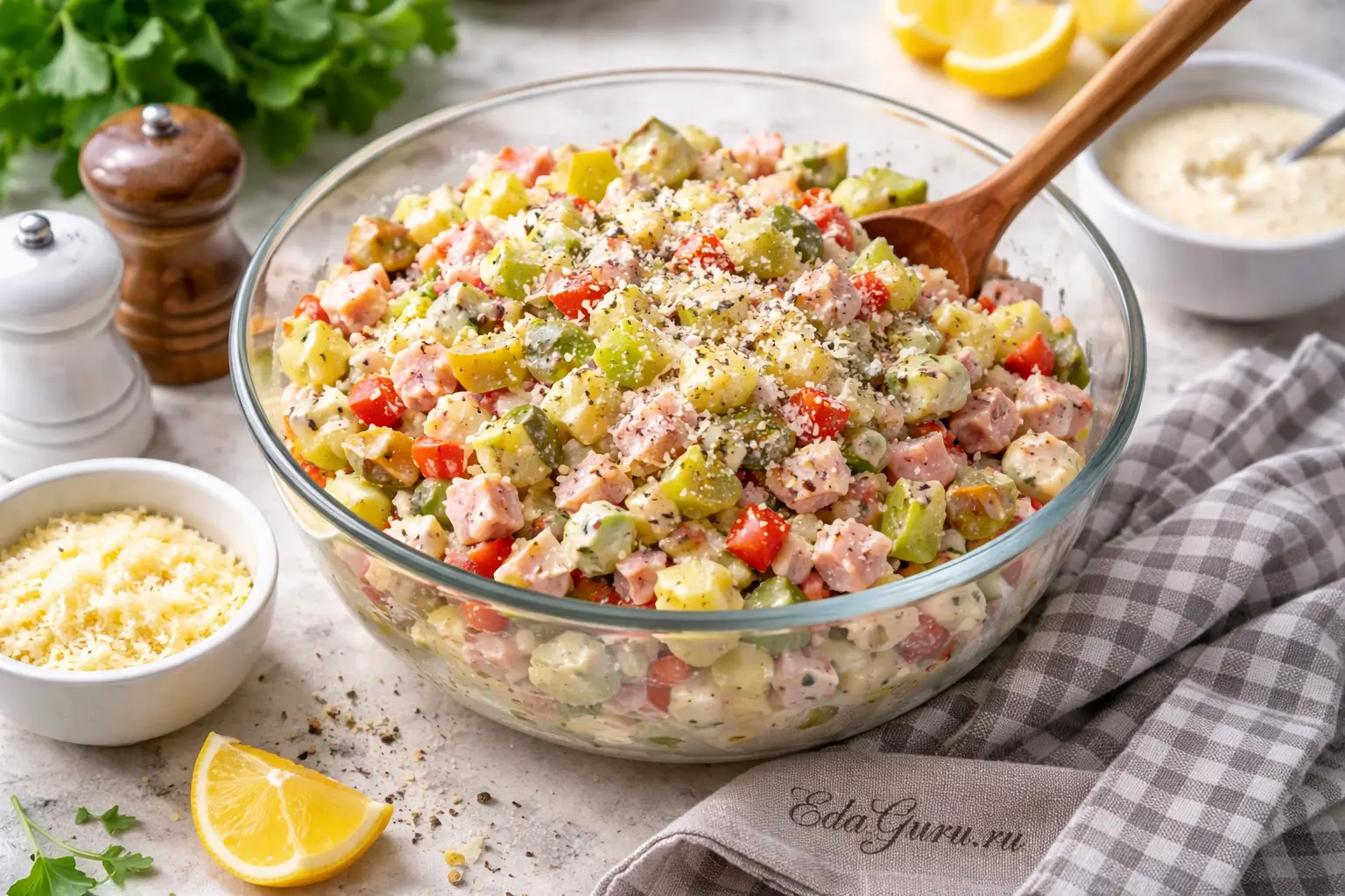 Салат "Мясное ассорти"