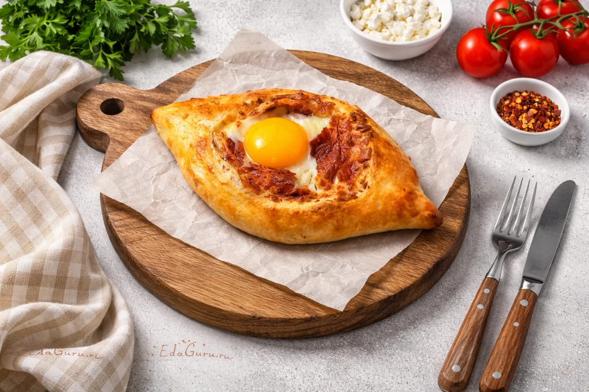 Хачапури по-аджарски